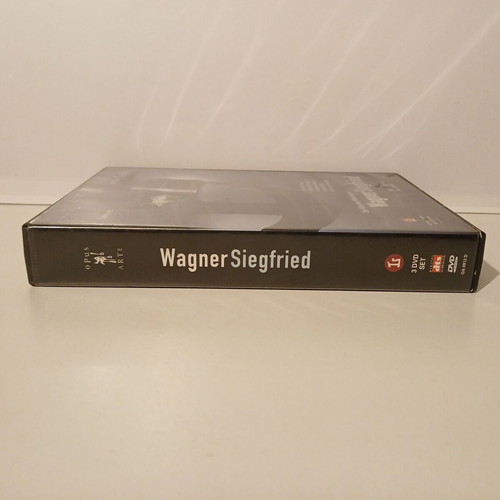 Music DVD Wagner Siegfried 3 × DVD like new, classical opera
