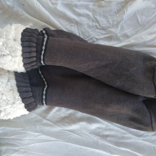 Unisex slippersocks with thick fleece lining new