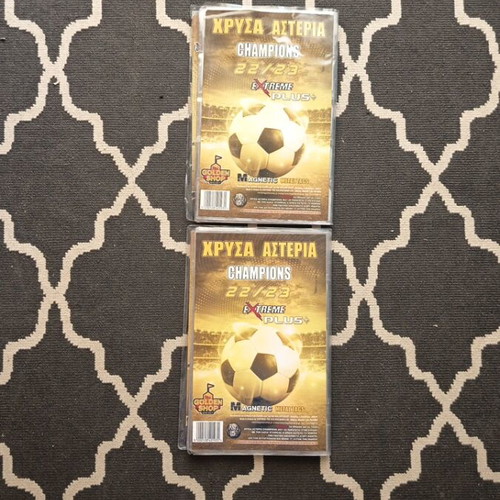 Football Metal Tag Albums 2022 like new, set of 2