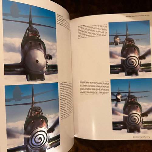 D’artiste Digital Painting art book like new