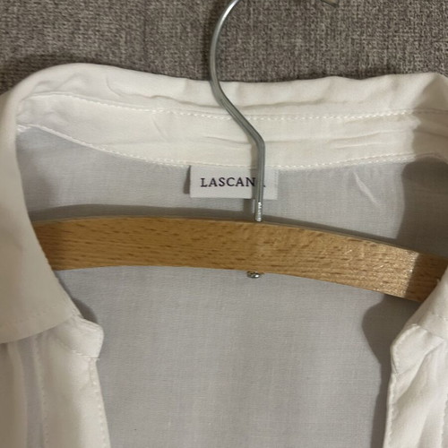 Lascana summer blouse, white, size S/M