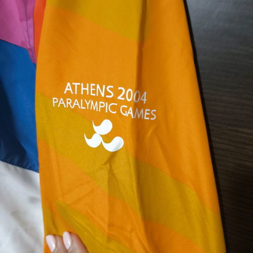 Authentic 2004 Paralympic Games Windbreaker like new