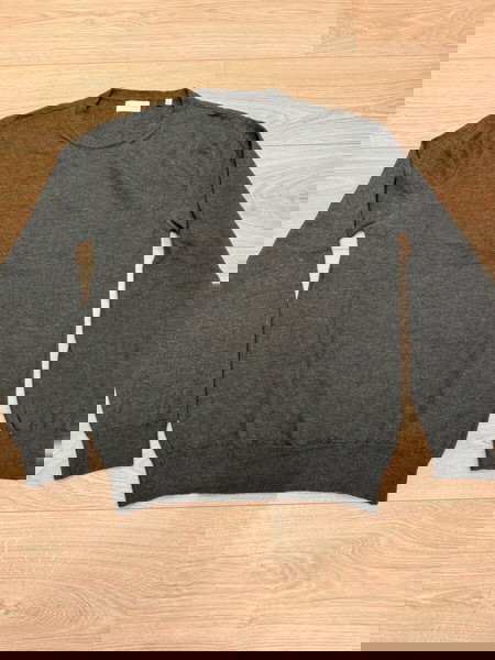 Gant αντρική πλέκτη μπλούζα wool