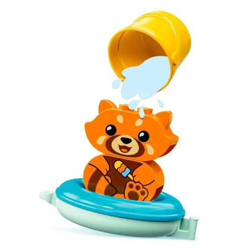 Lego Duplo Red Panda like new, 5 pieces bath toy
