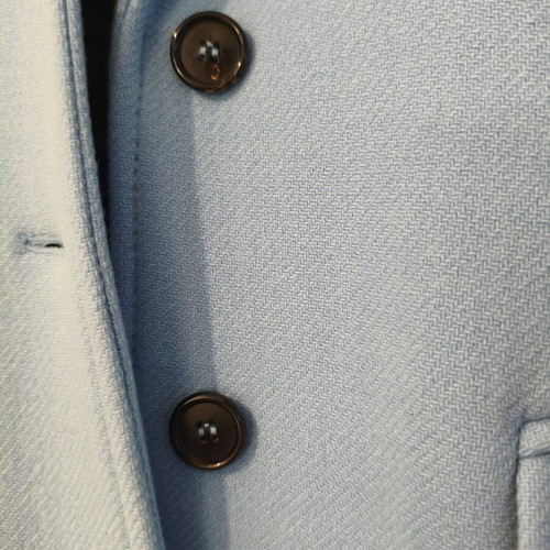 Zara ZW Collection wool coat medium, like new, light blue