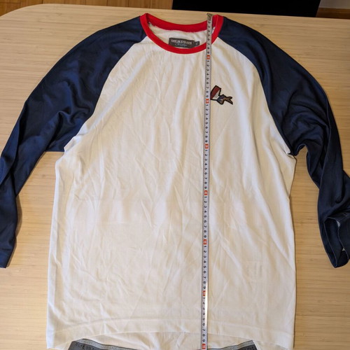 Cafe du Cycliste cycling shirt used, size XL, white and red