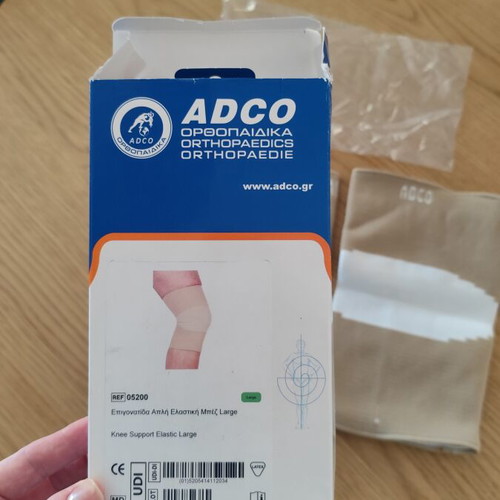 ADCO knee support elastic large, pair
