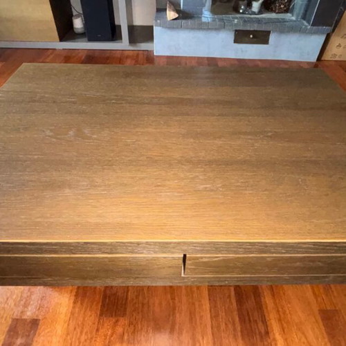 Coffee table Alexopoulos & Co like new, 120×80×40 cm, fressato oak