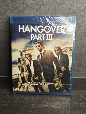 The Hangover Part III Blu-ray movie with Greek subtitles