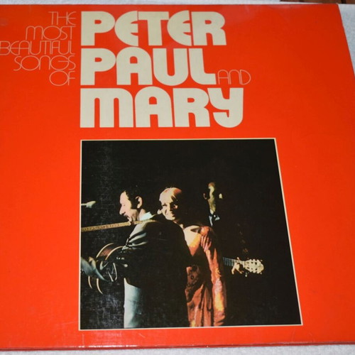 Peter Paul and Mary The Most Beautiful Songs Of Peter, Paul And Mary LP used, folk