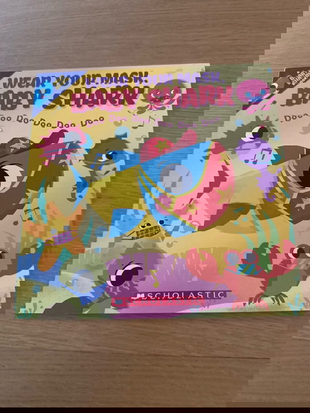 wear your mask, baby shark by scholastic