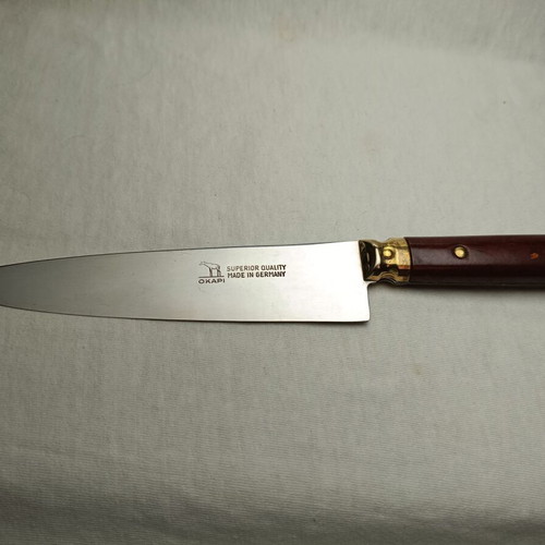 Okapi Chef Knife Vintage Genuine Germany Bakelite Handle 1980s #14