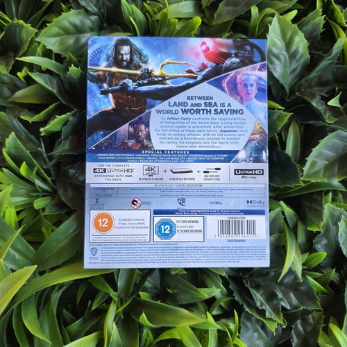 Aquaman and the Lost Kingdom 4K UHD + Blu-ray