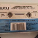 Simply Red Men And Women cassette tape used