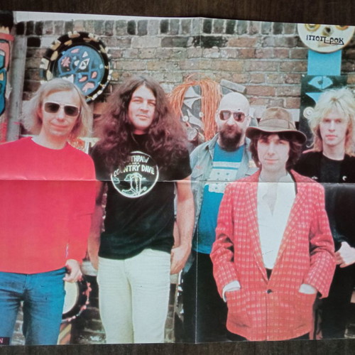 Large poster Gillan & David Coverdole new 56x41 cm