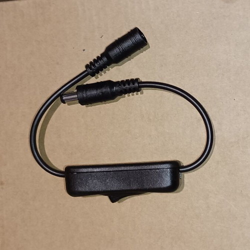 On-Off switch with 12 Volt DC power cable new