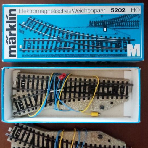 Marklin train set like new, complete with 3 engines and tracks