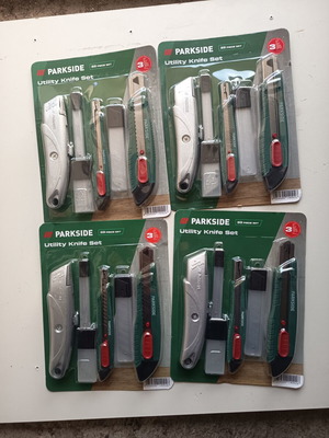 Parkside utility knife set new
