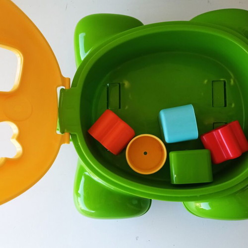 Dolu Fisher Price Shape Sorter Turtle toy, 5 pieces