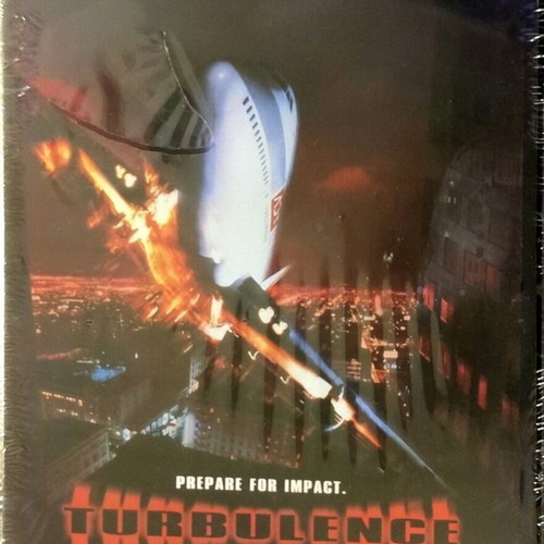 Turbulence DVD new, action adventure with subtitles