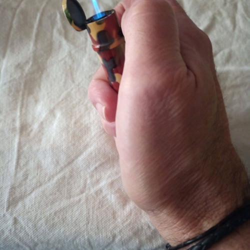 Metal windproof lighter like new