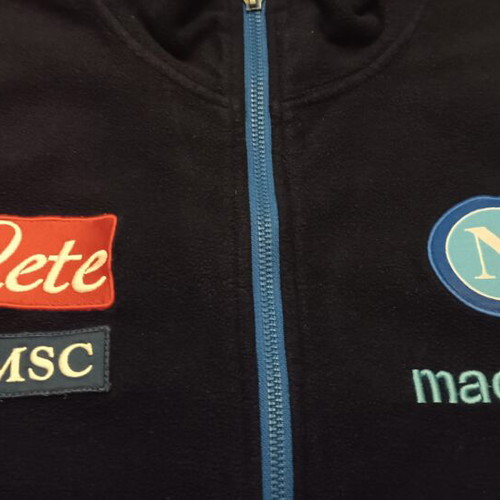 SSC Napoli jacket used, large size, official replica