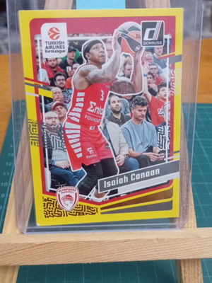 Κάρτα 2023-24 Panini Donruss EuroLeague Isaiah Canaan σαν καινούργιο