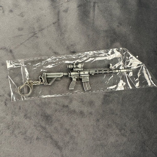 Metal M416 miniature keychain new