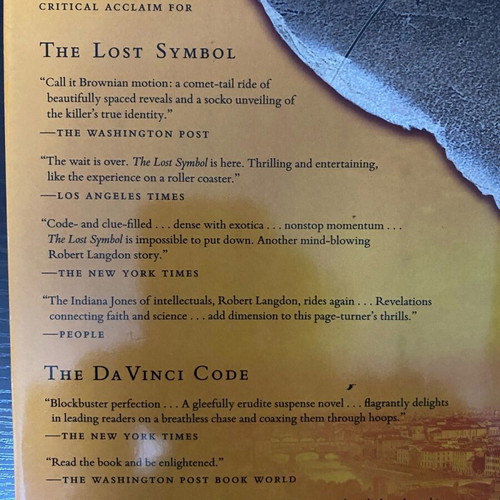 Inferno book like new, English