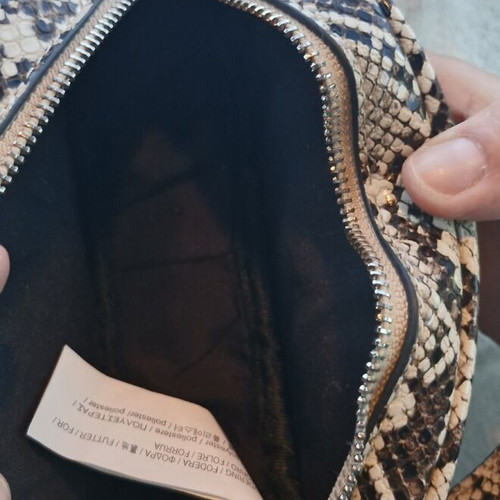 Stradivarius belt bag like new with snake print