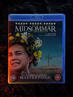 Midsommar Blu-ray Director's Cut like new, horror thriller