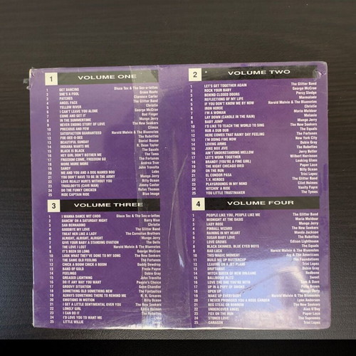 Hits of the 70s 4 CD set like new, pop
