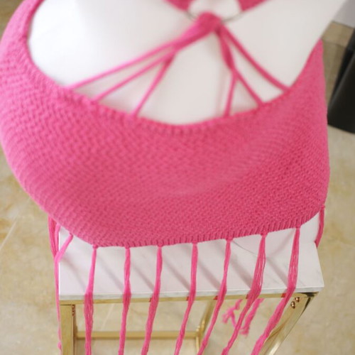 Pink Miami style beach dress new by A-Style