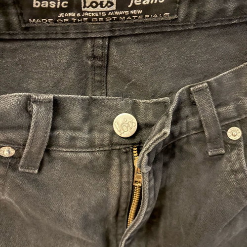 Lois men's pants used, black, size 31