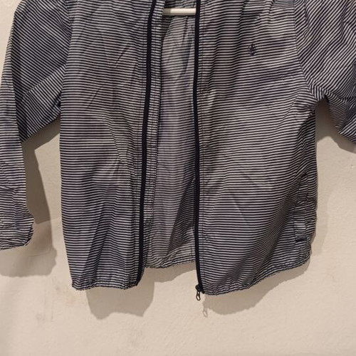 Petit Bateau windbreaker jacket 5y, new, striped polyester