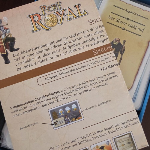Port Royale expansion The adventure begins in German, like new