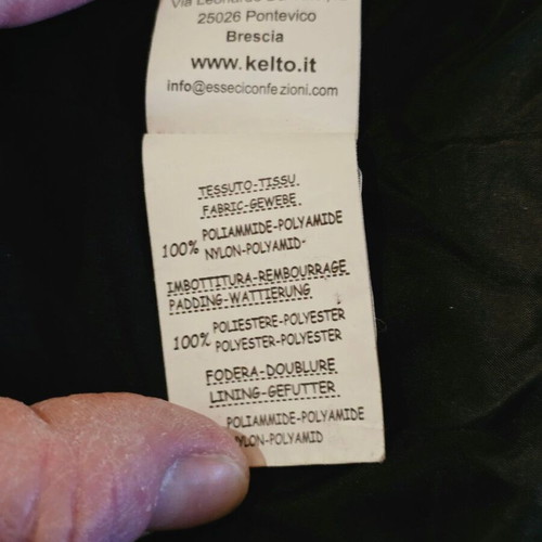 Kelto shiny kids jacket like new, black, size 13-14 years