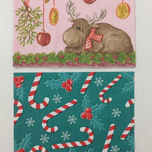 Napkins new, sold also individually