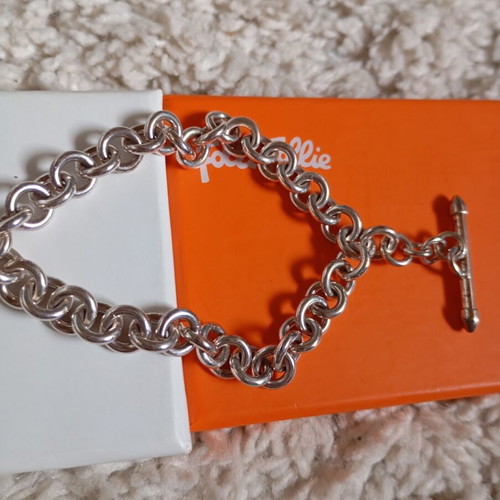 Folli Follie silver bracelet with bow new