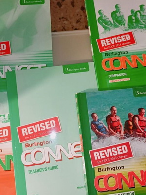 Revised Burlington Connect B1 Teacher's Books pack of 5 like new