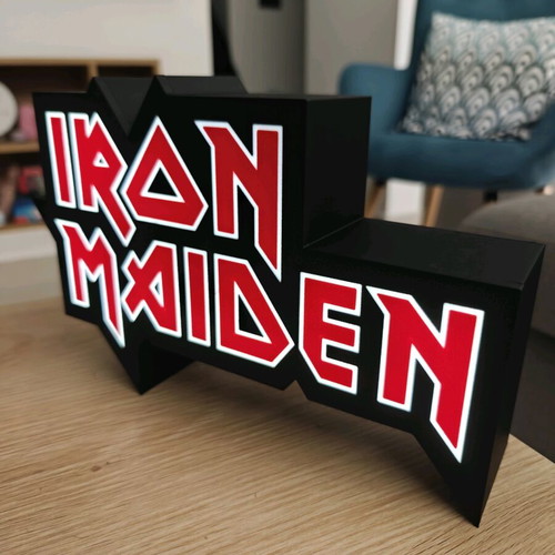 Iron Maiden USB night light like new with switch