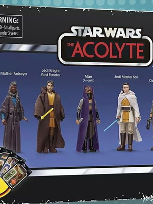 Star Wars Acolyte Retro Collection set of 6 figures new