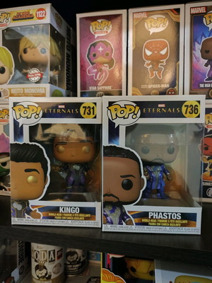 Funko set 2 Eternals αυθεντικό προϊόν σε άψογη κατάσταση