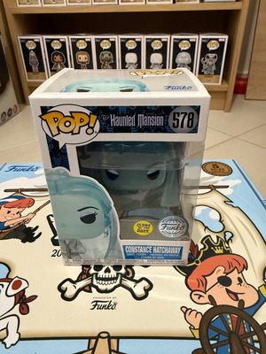 Funko POP! Disney The Haunted Mansion Constance Hatchaway (GITD) #578 like new
