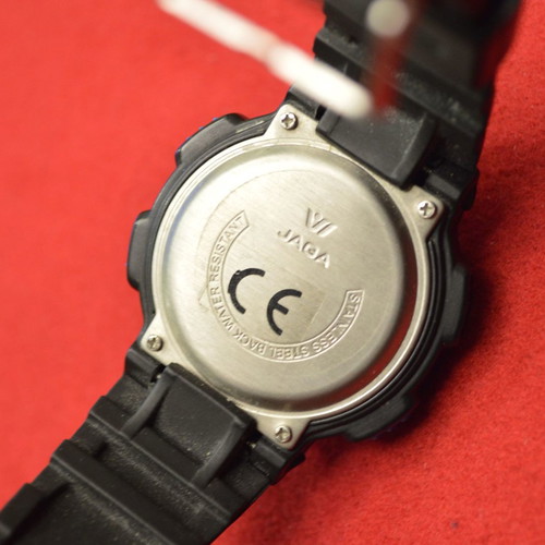 JAGA wristwatch new, black unisex