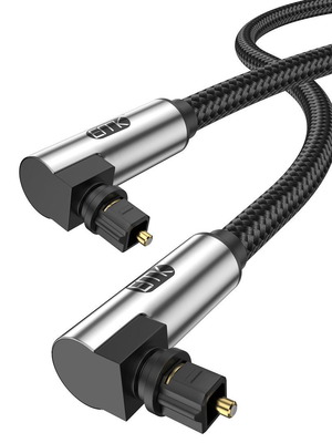 Optical audio cable 5 meters 90 degrees new