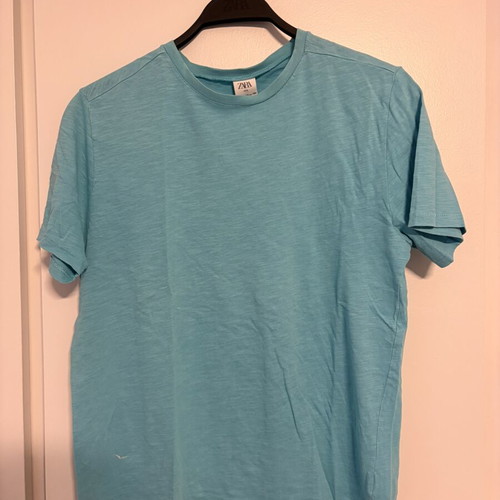 ZARA Kids turquoise T-shirt for 13-14 years, used