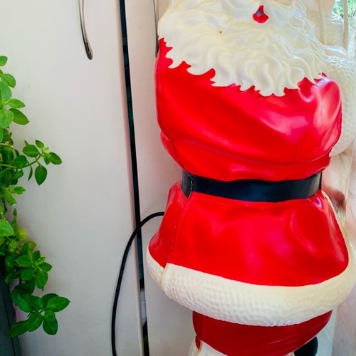 Santa Claus vintage Lida used, Greek made, 75cm