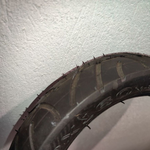 Tires 50 x 160 new, set of 4 with tubes