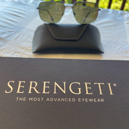 Serengeti Agostino sunglasses new, black and brown